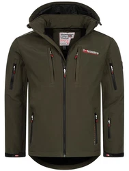 Geographical Norway Softshelljacke Outdoor Herren Jacke Dunkelgrün/Khaki