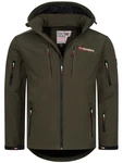 Geographical Norway Softshelljacke Outdoor Herren Jacke Dunkelgrün/Khaki