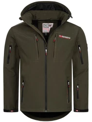 Geographical Norway Softshelljacke Outdoor Herren Jacke Dunkelgrün/Khaki