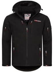 Geographical Norway Softshelljacke Outdoor Herren Jacke Schwarz/Rot/Orange/Lila/Gelb