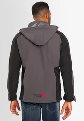 Arctic Seven Softshelljacke ASRACEE Funktionsjacke Grau/Hellgrau/Schwarz/Rot