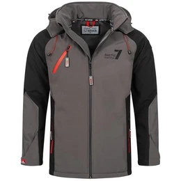 Softshelljacke ASRACEE Funktionsjacke mit abnehmbarer Kapuze