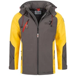 Arctic Seven Softshelljacke ASRACEE Funktionsjacke Gelb/Hellgrau/Grün/Orange/Grau
