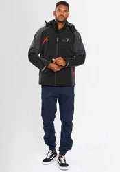 Arctic Seven Softshelljacke ASRACEE Funktionsjacke Schwarz/Orange/Grau