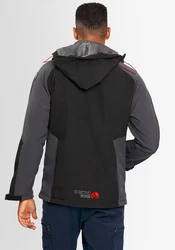 Arctic Seven Softshelljacke ASRACEE Funktionsjacke Schwarz/Orange/Grau