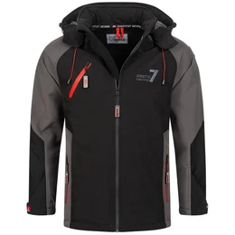 Softshelljacke ASRACEE Funktionsjacke mit abnehmbarer Kapuze