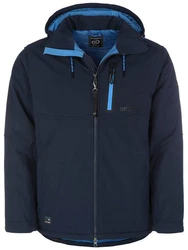 Dry Fashion Softshelljacke Herren Gotland Dunkelblau/Blau/Hellblau