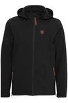 Indicode Softshelljacke IDJonas mit abnehmbarer Kapuze 