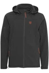 Indicode Softshelljacke IDJonas mit abnehmbarer Kapuze 