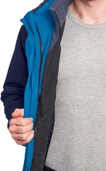 Maier Sports 3-in-1-Funktionsjacke Gregale DJ M Blau/Dunkelblau