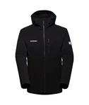 Mammut Softshelljacke Ultimate Comfort SO Hooded Jacket Men Schwarz/Dunkelrot