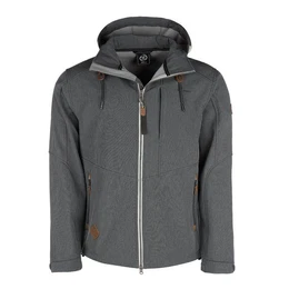 Softshelljacke Herren Jacke Eckernfrde Meliert mit Fleece-Innenfutter und Kapuze