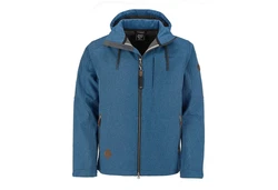Dry Fashion Softshelljacke Herren Eckernfrde Blau/Hellblau
