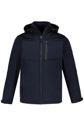 JP1880 Softshelljacke Outdoor wind- wasserabweisend Dunkelblau/Blau