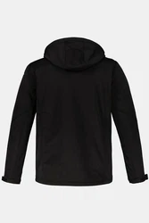 JP1880 Softshelljacke Outdoor wind- wasserabweisend Schwarz