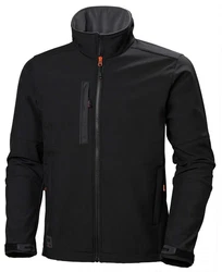 Helly Hansen Softshelljacke KENSINGTON SOFTSHELL JACKET Schwarz/Dunkelgrau/Orange/Grau