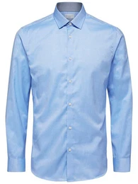 Blusenshirt SLHSLIMNEW-MARK SHIRT LS B NOOS