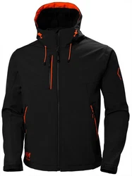 Helly Hansen Softshelljacke CHELSEA EVO H. SOFTS JACKET (1) Schwarz/Grau/Orange/Rot