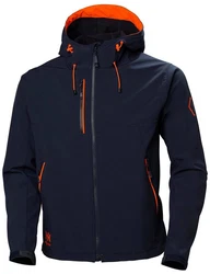Helly Hansen Softshelljacke CHELSEA EVO H. SOFTS JACKET (1) Dunkelblau/Orange/Rot/Hellblau