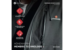 Höhenhorn Altus Herren Softshell Jacke Hellblau/Dunkelblau/Blau