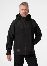 Helly Hansen Softshelljacke Oxford Schwarz/Grau/Orange/Dunkelgrau/Braun/Rot