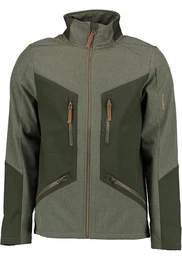 Softshelljacke Gnoyod Herren Outdoorjacke mit -Stickerei auf dem linken Arm