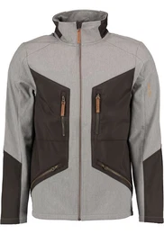 Softshelljacke Gnoyod Herren Outdoorjacke mit -Stickerei auf dem linken Arm