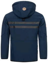 Geographical Norway Softshelljacke Herren Outdoor Dunkelblau/Hellblau