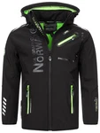 Geographical Norway Softshelljacke Herren Outdoor Grün
