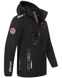 Geographical Norway Softshelljacke Herren Outdoor Schwarz/Grau