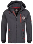 Geographical Norway Softshelljacke Herren Outdoor Regen Übergangs Dunkelgrau/Dunkelblau/Grau/Rot/Hellgrau