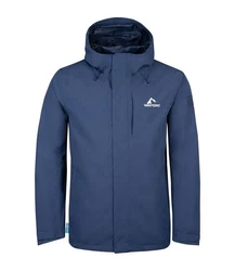 Westfjord 3-in-1 Funktionsjacke Skogafoss Blau/Dunkelblau/Hellblau