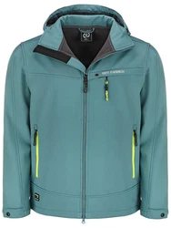 Dry Fashion Softshelljacke Herren Outdoor-Jacke Flensburg 