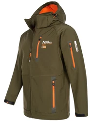 Geographical Norway Softshelljacke Herren Outdoor Dunkelgrün/Khaki/Grün
