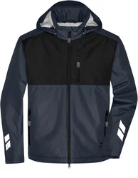James & Nicholson Softshelljacke Hardshell Padded Jacke 