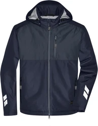 James & Nicholson Softshelljacke Hardshell Padded Jacke 