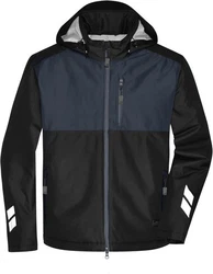 James & Nicholson Softshelljacke Hardshell Padded Jacke 