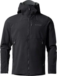VAUDE Softshelljacke Mens Roccia Jacket II Grau/Dunkelgrau/Dunkelblau/Lila