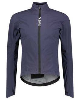 GORE Wear Fahrradjacke TORRENT Dunkelblau/Lila/Grau
