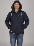 Dry Fashion Softshelljacke Herren Outdoor Heiligenhafen Dunkelblau/Hellblau