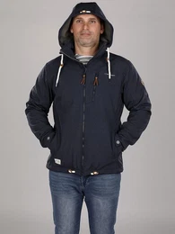 Softshelljacke Herren Outdoor Jacke Heiligenhafen - Fleece-Futter Abnehmbare Kapuze