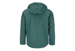 Dry Fashion Softshelljacke Herren Outdoor Heiligenhafen Dunkelgrün/Grün/Türkis