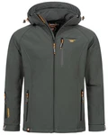 Geographical Norway Softshelljacke Dunkelgrün/Dunkelgrau/Grün