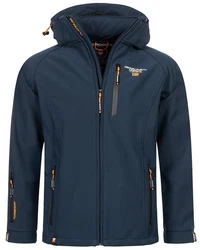 Geographical Norway Softshelljacke Dunkelblau/Hellblau/Blau