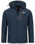 Geographical Norway Softshelljacke Dunkelblau/Hellblau/Blau