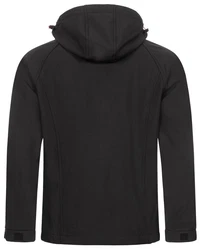 Geographical Norway Softshelljacke Schwarz/Dunkelgrau/Rot/Grau