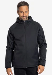 Elkline Softshelljacke Shell Allround Jacke Dunkelblau/Schwarz/Dunkelgrau