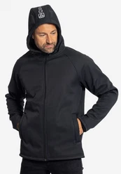 Elkline Softshelljacke Shell Allround Jacke Dunkelblau/Schwarz/Dunkelgrau