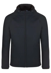 Elkline Softshelljacke Shell Allround Jacke Dunkelblau/Schwarz/Dunkelgrau