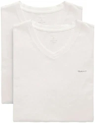 Gant V-NECK T-SHIRT PACK Weiß/Dunkelblau/Grau/Khaki/Beige/Braun
